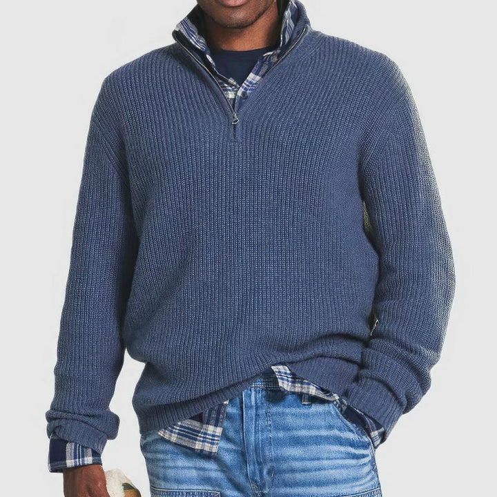 Finn - Pull Zippe Confortable