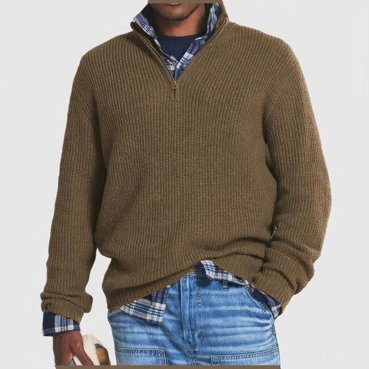 Finn - Pull Zippe Confortable