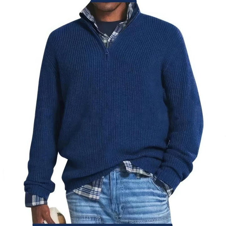 Finn - Pull Zippe Confortable