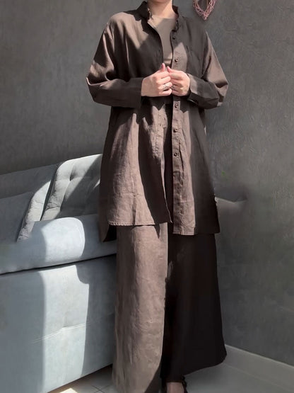 Amani | Ensemble deux pièces en lin