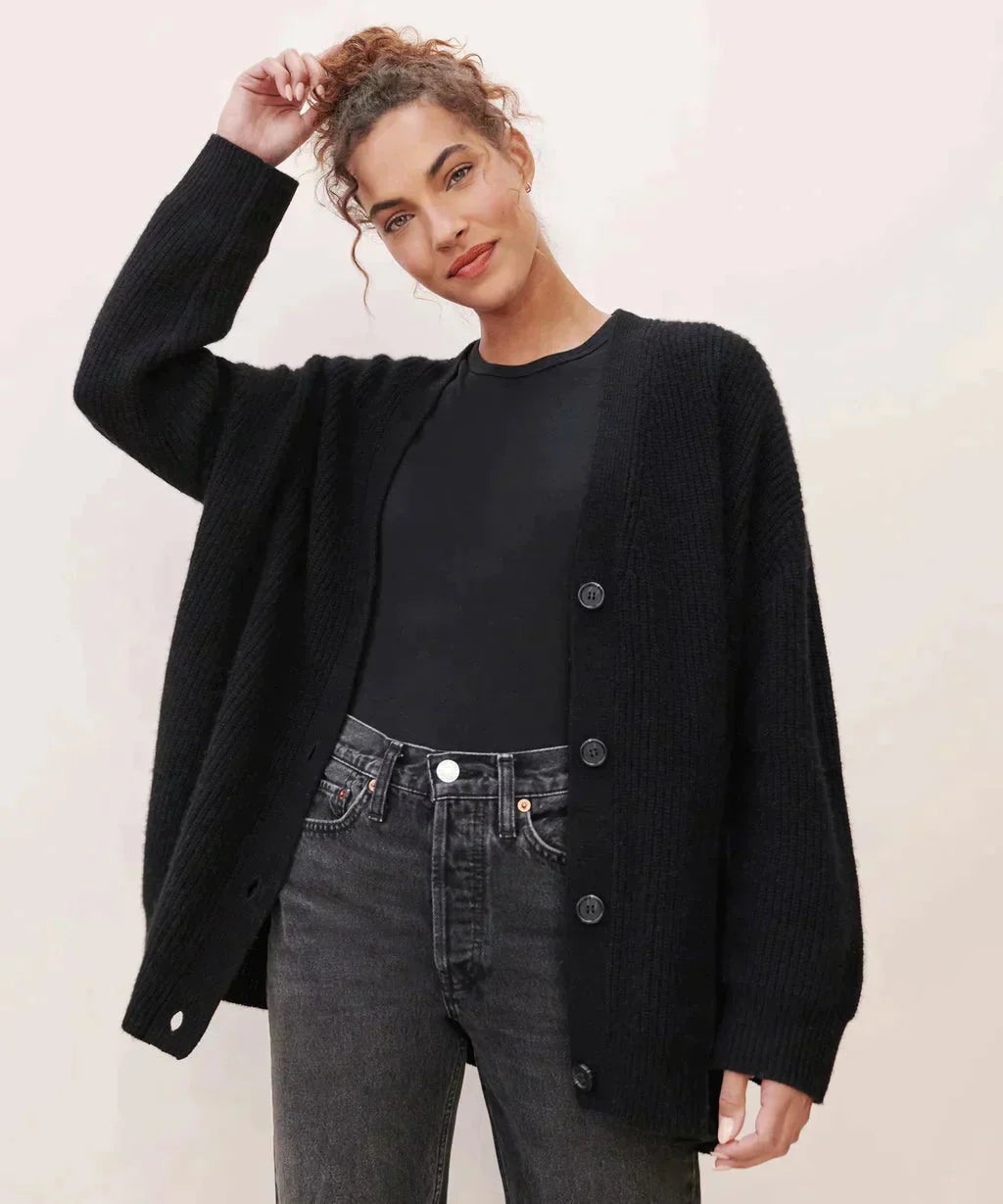 Sharla - Cardigan élégant et cachemire