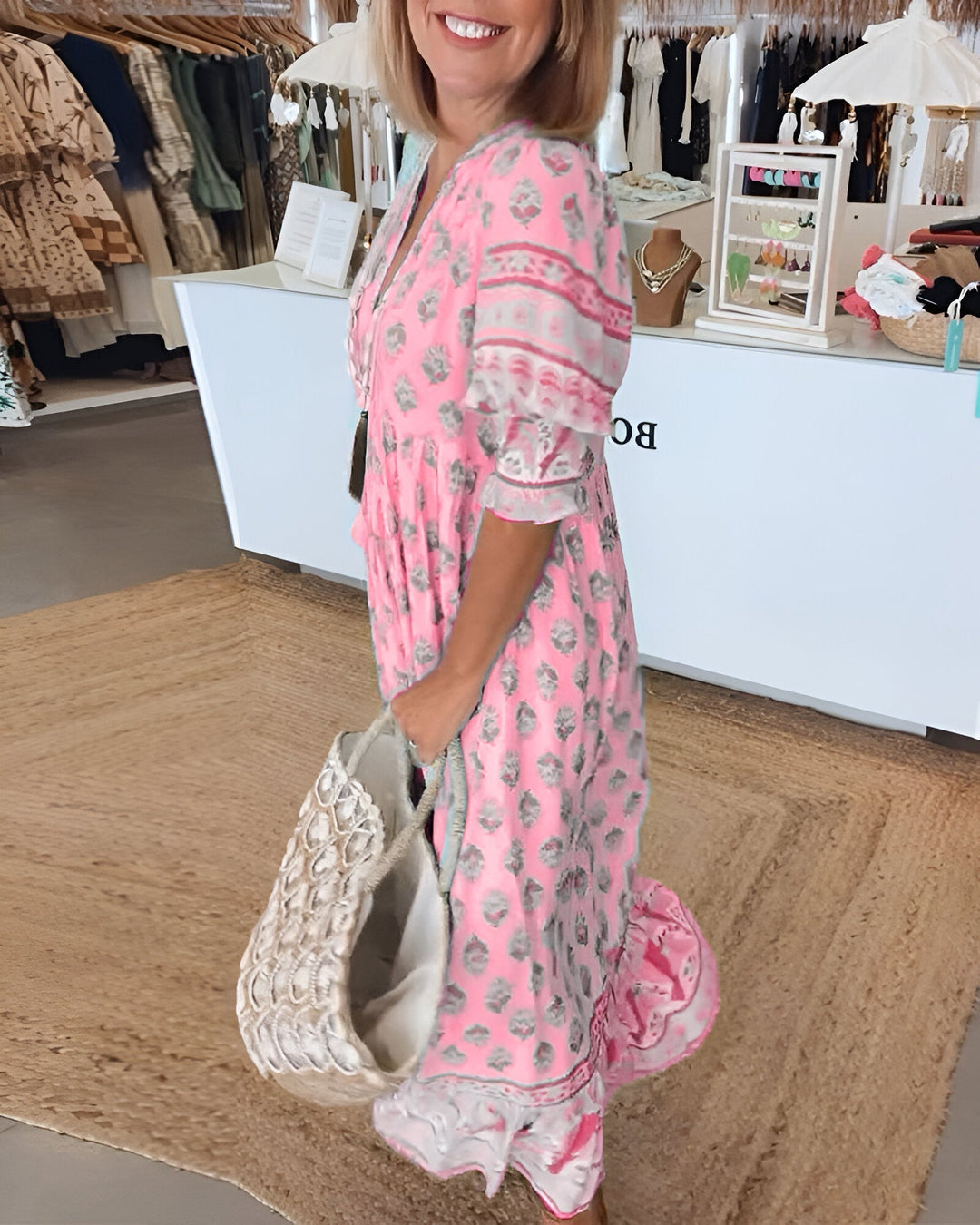 Bérénice | Robe D'été Éclatante