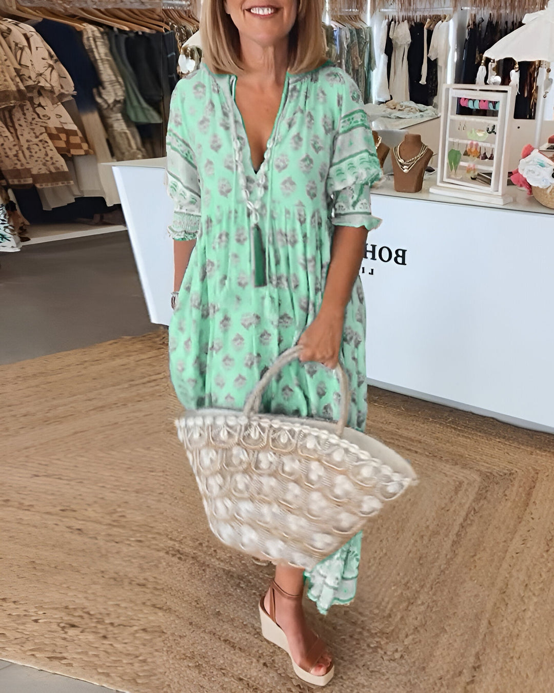 Bérénice | Robe D'été Éclatante