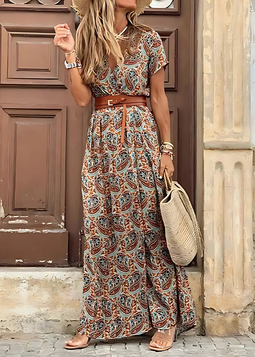 Maria – Robe Longue Bohème Aérienne