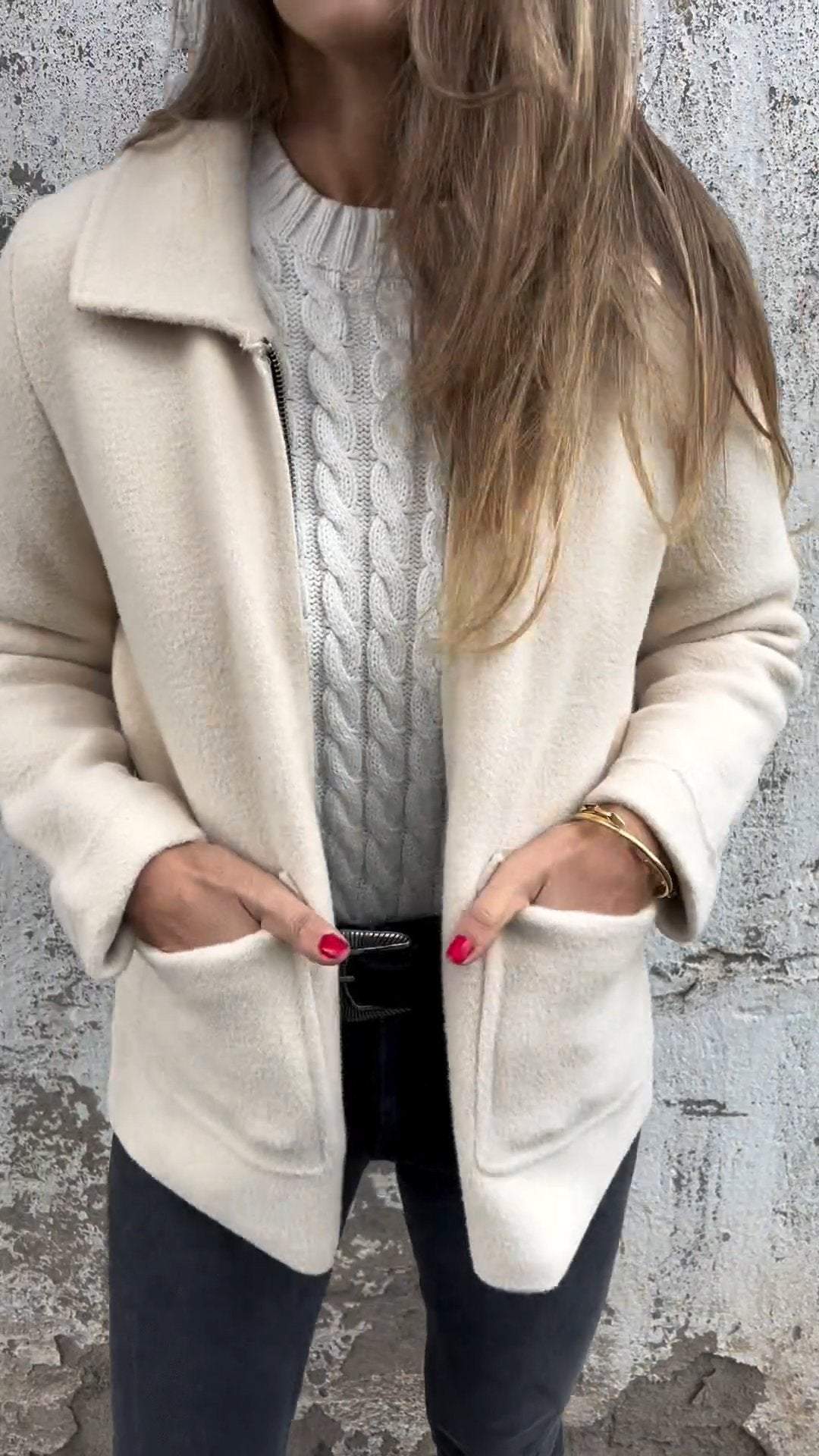 Napel | Veste Cardigan Élégante en Laine