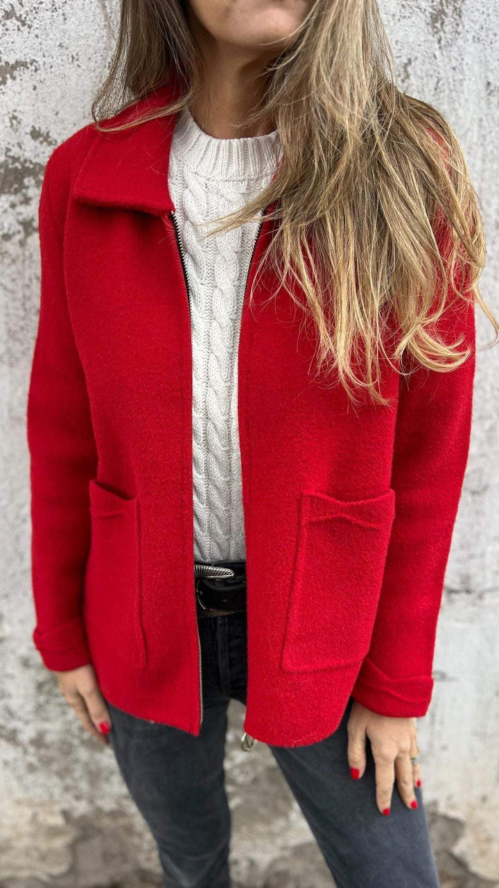 Napel | Veste Cardigan Élégante en Laine