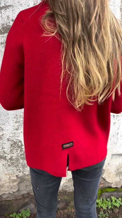 Napel | Veste Cardigan Élégante en Laine