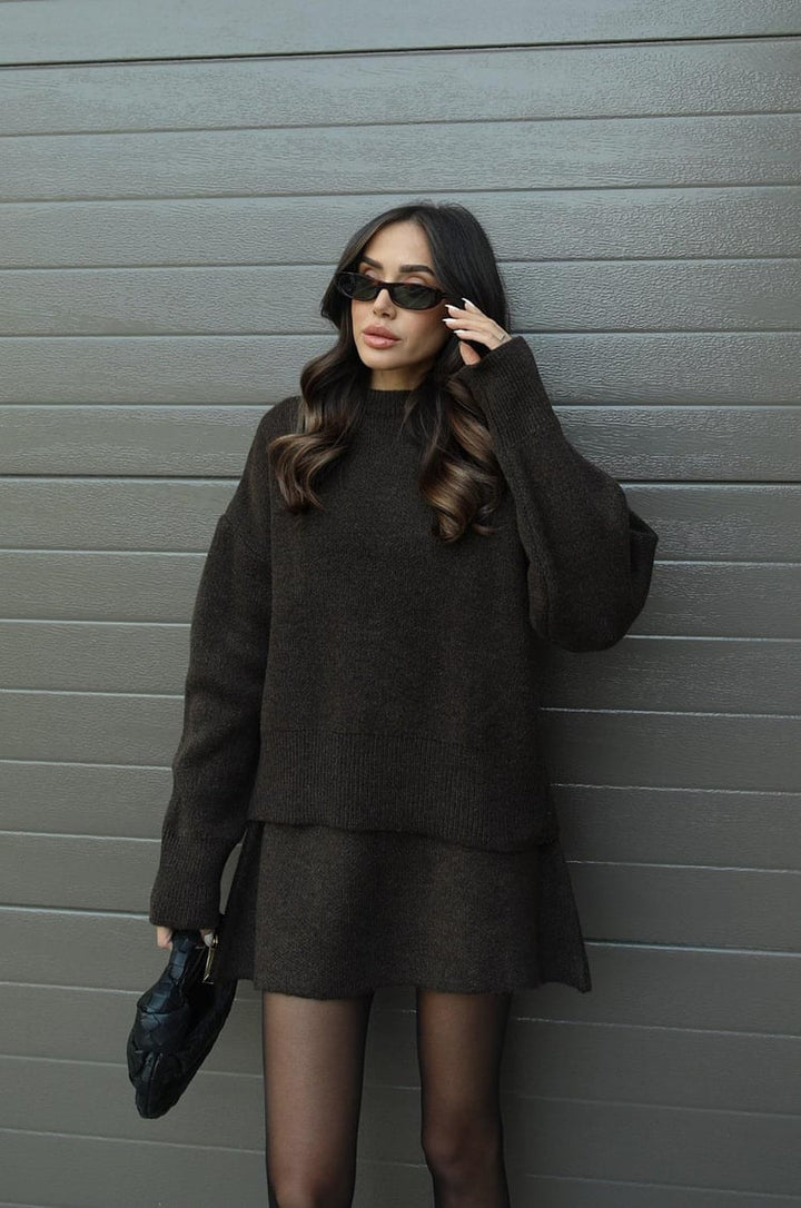 Mariela | Ensemble Pull & Jupe Élégant