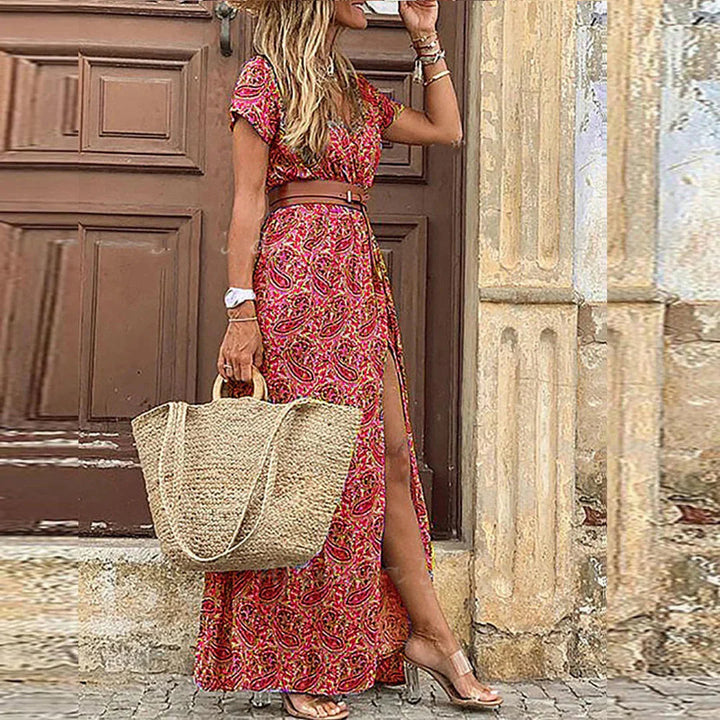 Maria – Robe Longue Bohème Aérienne