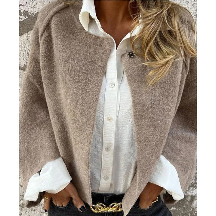 Améline – Veste courte aux manches évasées chic