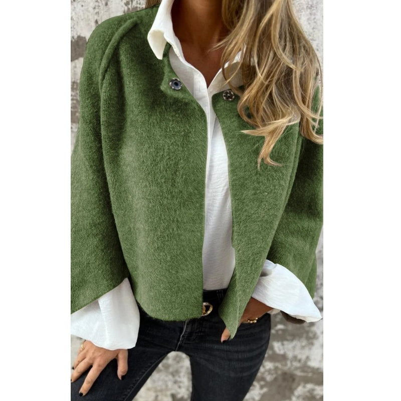 Améline – Veste courte aux manches évasées chic