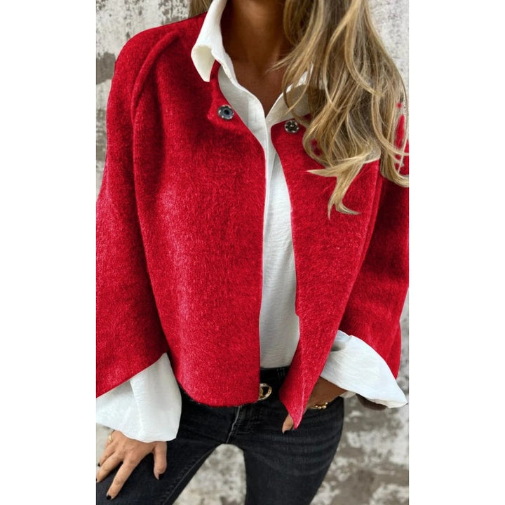 Améline – Veste courte aux manches évasées chic