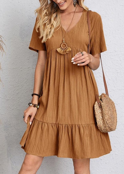 Enora - Robe élégante flatteuse pour le ventre