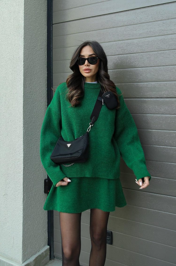 Mariela | Ensemble Pull & Jupe Élégant